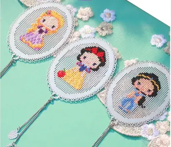 

s Fairy tale princess Craft Stitch Cross Stitch Bookmark Needlework Embroidery Crafts Counted Cross-Stitching Kit