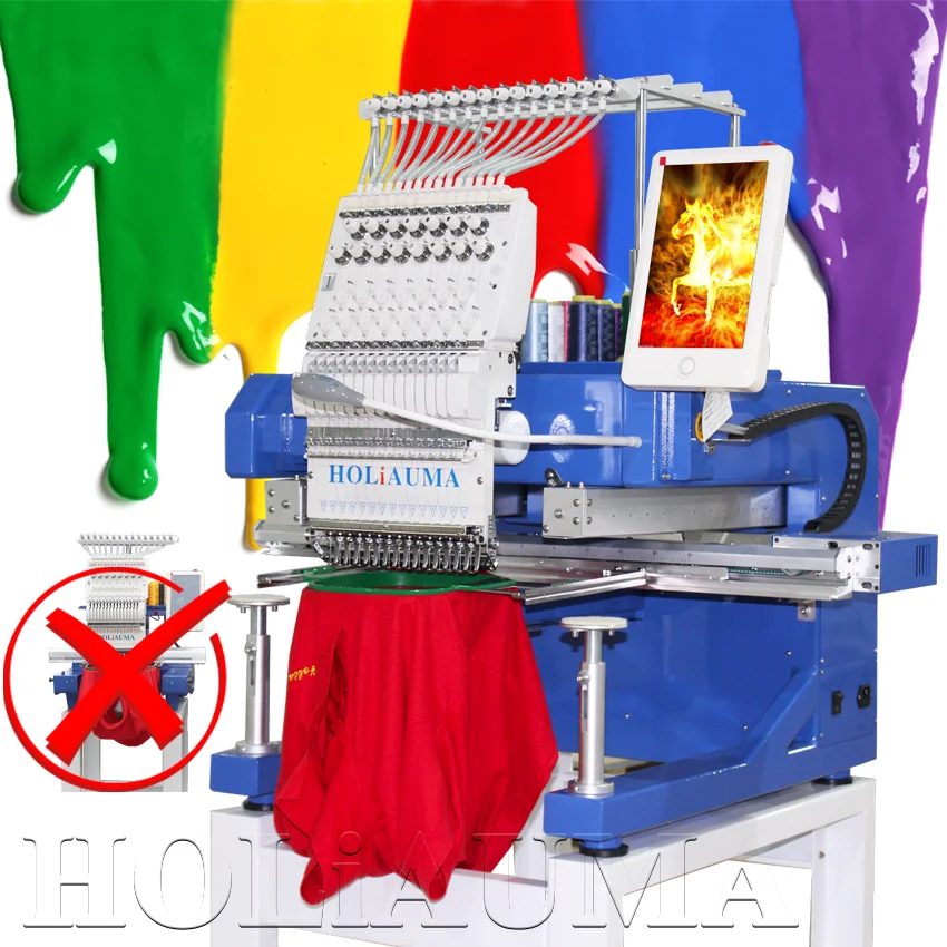 Ho1501na15 Mini Automatic Computerized Embroidery Machine Domestic