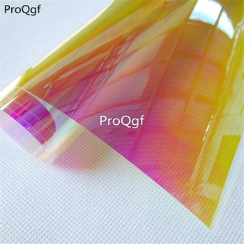 

Ngryise 5Pcs A Set A4 size Dichroic rainbow film