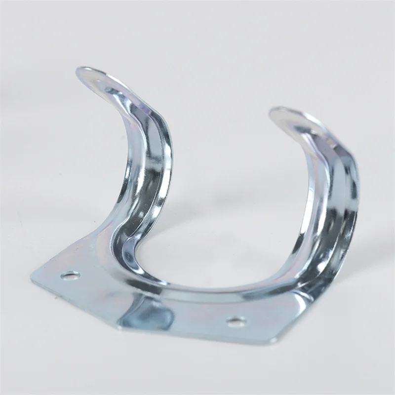 Silver Metal Tool Storage Wall Hook Double Hanger Holder Hanging Hooks Garden Kitchen Garage Housekeeper Clothes Rack 5/10 Pcs metal hook,multi purpose hooks,kitchen hooks,wall mount hooks,wall organizer hook