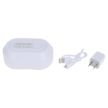 

Drop Ship Cpap Apap Bipap Machine Cleaner Ventilator Ozone Disinfection For Resmed Respironics Tube & Mask