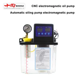 Automatic Digital Oiling Pump Electromagnetic Pump Electric Oiling Pump 1.2L/1.8L 220V CNC Machine Tool Lathe Lubrication Pump