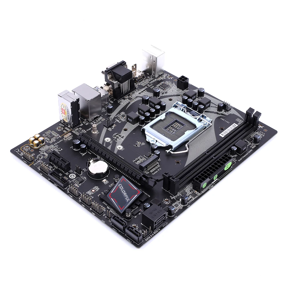 Красочная материнская плата Battle-Ax B360M-HD PRO V21 Материнская плата системная плата мульти-защита LGA1151 кофейное озеро-процессор Intel B360