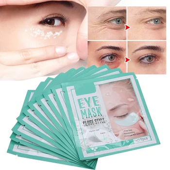 

10pcs Collagen Eye Masks Moisturizing Anti-Aging Nourishing Dark Circle Eye Bags Removal Eye Patches Masks