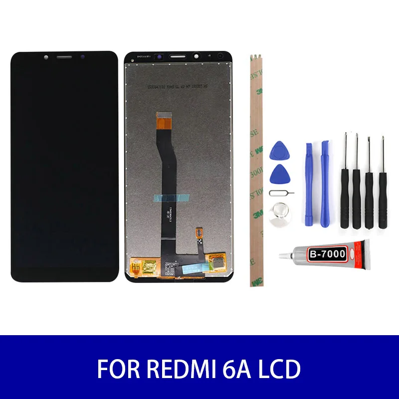 Качество AAA для Xiaomi Redmi 6a с ЖК дисплеем 6 дисплей сенсорный экран сенсорная панель