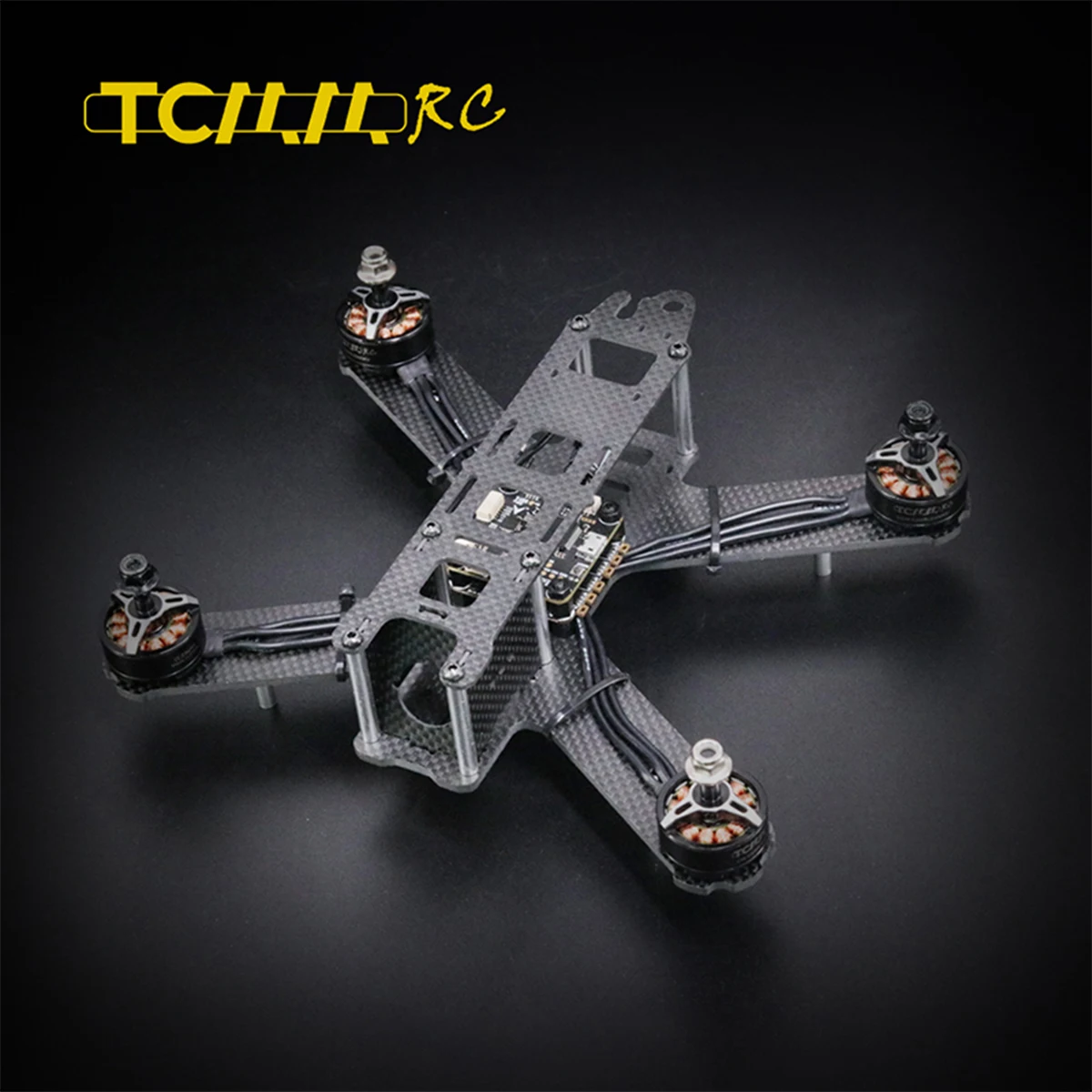 Рама для дрона TCMMRC FPV 5 дюймов рамка стандартная колесная база 210 мм нижний корпус