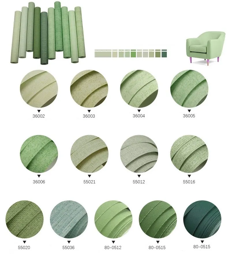 Ins зеленая серия обои для стен спальни фон нетканые однотонные льняные обои для украшения гостиной