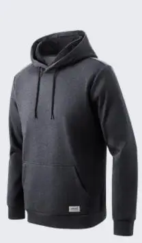 gray XL Xiaomi mijia life Мужской флисовый свитер с капюшоном тренд дикая замша мужской свитер Осенние и зимние модели умный дом - Цвет: gray XL