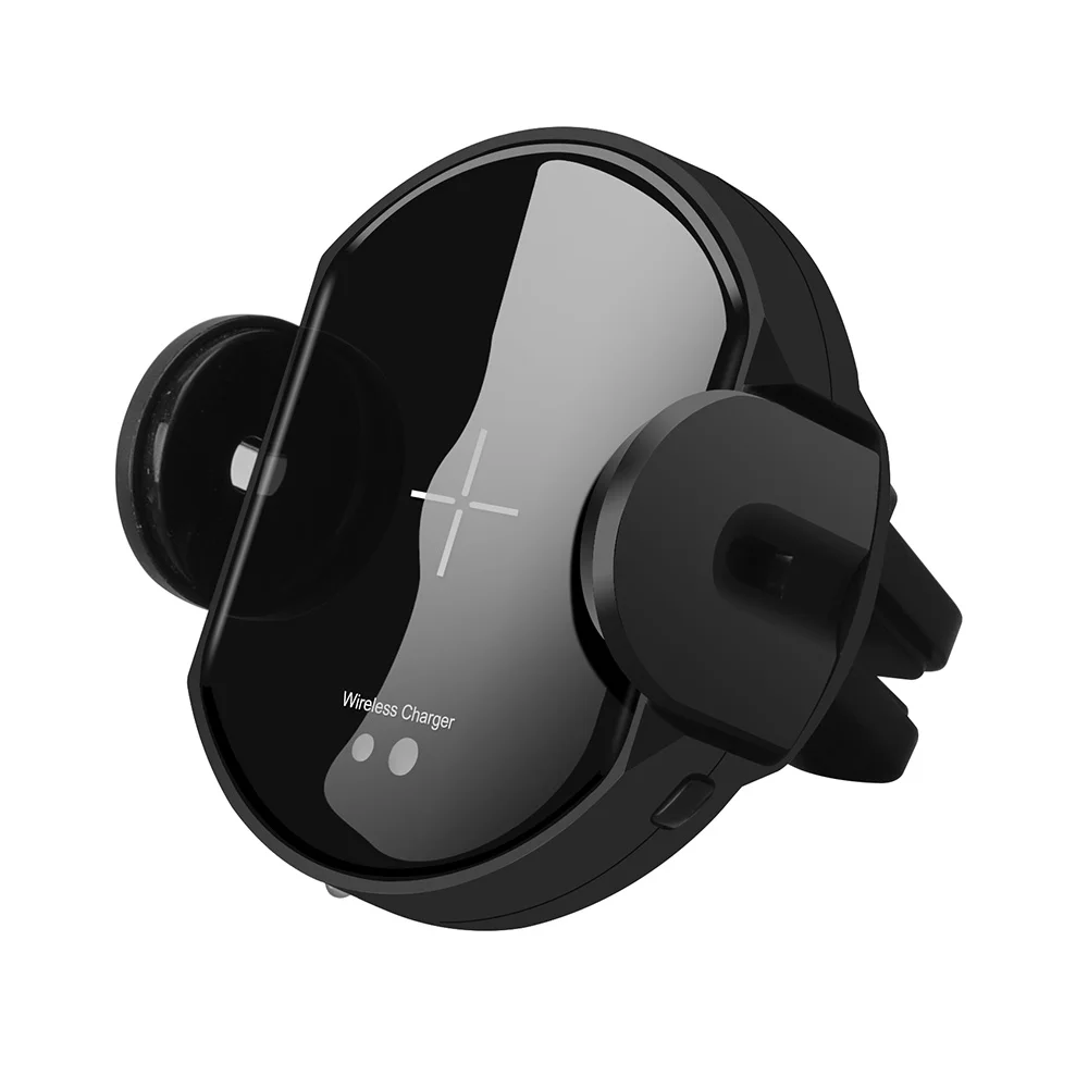 

15W Fast Qi Automatic Wireless Car Charger Infrared Sensor USB Charging Stand for IPhone X XS Max XR 8 for Samsung S9 S8