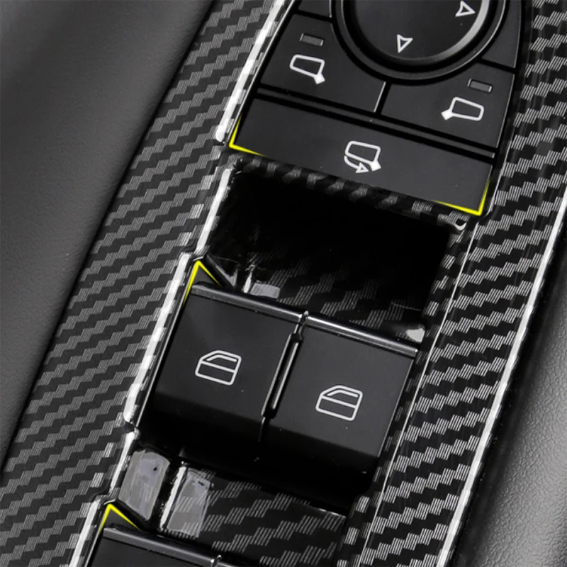 Car-Styling-Car-Interior-Door-Window-Lift-Switch-Panel-Covers-Trim-Sequins-Sticker-Accessories-For-Mazda