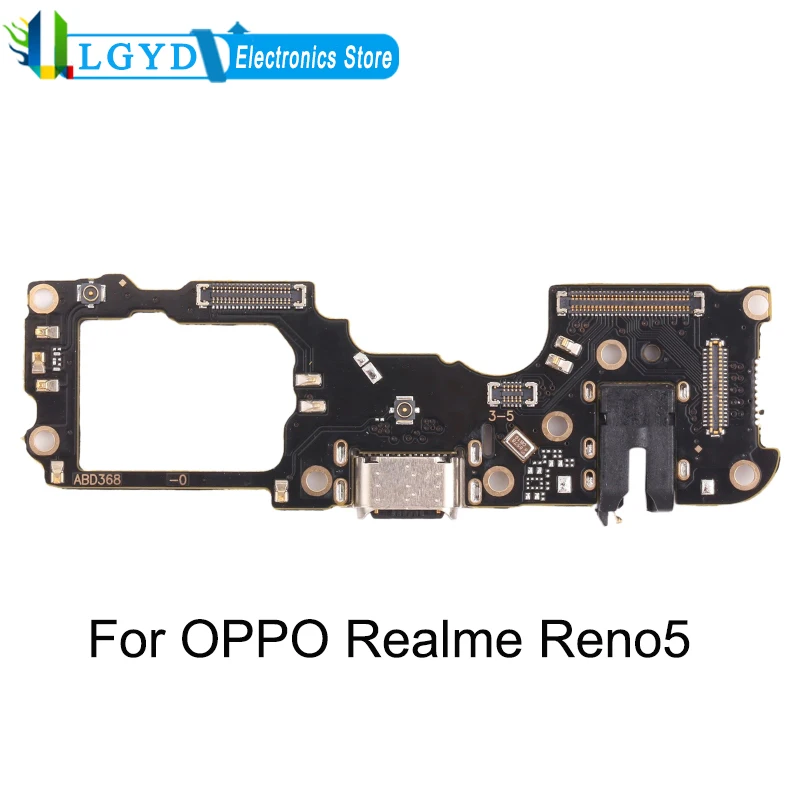 

Charging Port Board for OPPO Realme Reno5 5G / Reno5 4G CPH2159 PEGM00 PEGT00 CPH2145