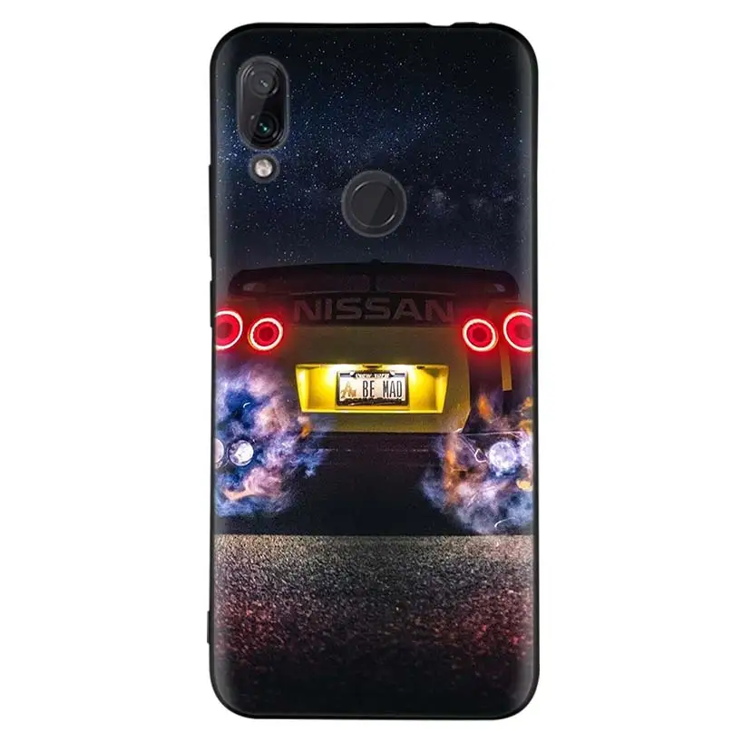 Черный чехол для спортивной машины GTR для Xiao mi Red mi Note 8 7 7S 7A 6 S2 GO K20 Pro+ 6A mi 6X 5X A1 CC 9 8 мягкий чехол для телефона - Цвет: BD264-5