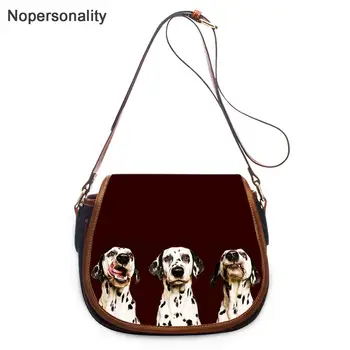 

Nopersonality Hasp Shoulder Bag for Women Ladies Small Dog Printing Crossbody Bag Female Cute Animal Pattern Messenger Bags