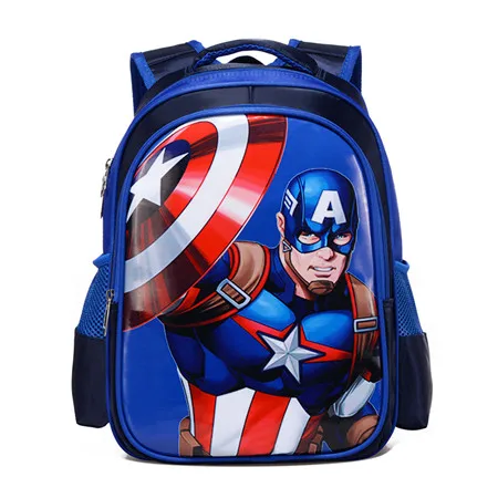 small Детский рюкзак Marvel, рюкзак для учеников детского сада, детский школьный рюкзак с изображением Супермена, аниме, посылка, нейлоновый водонепроницаемый рюкзак - Цвет: small