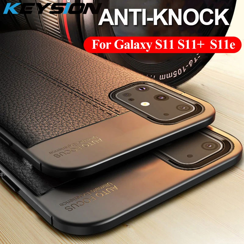 KEYSION противоударный чехол для Samsung Galaxy S20 Ultra Plus S10 + мягкий силиконовый из