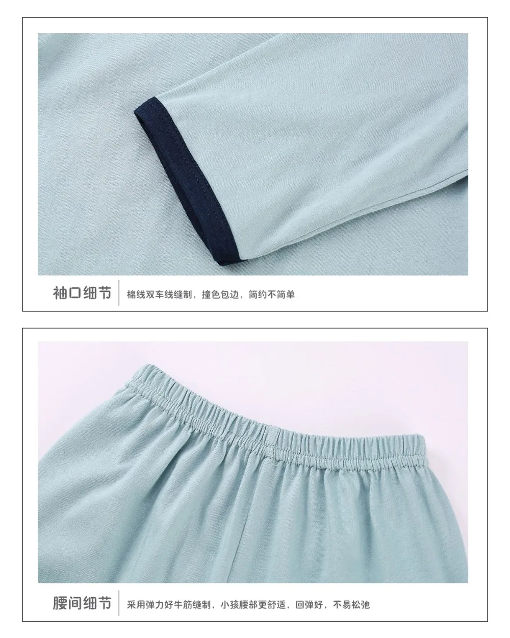 new Fashion Cotton cartoon warm kids Pajama Sets Spring Autumn girls Long Sleeve O-Neck Sleepwear+Pants Home Clothing