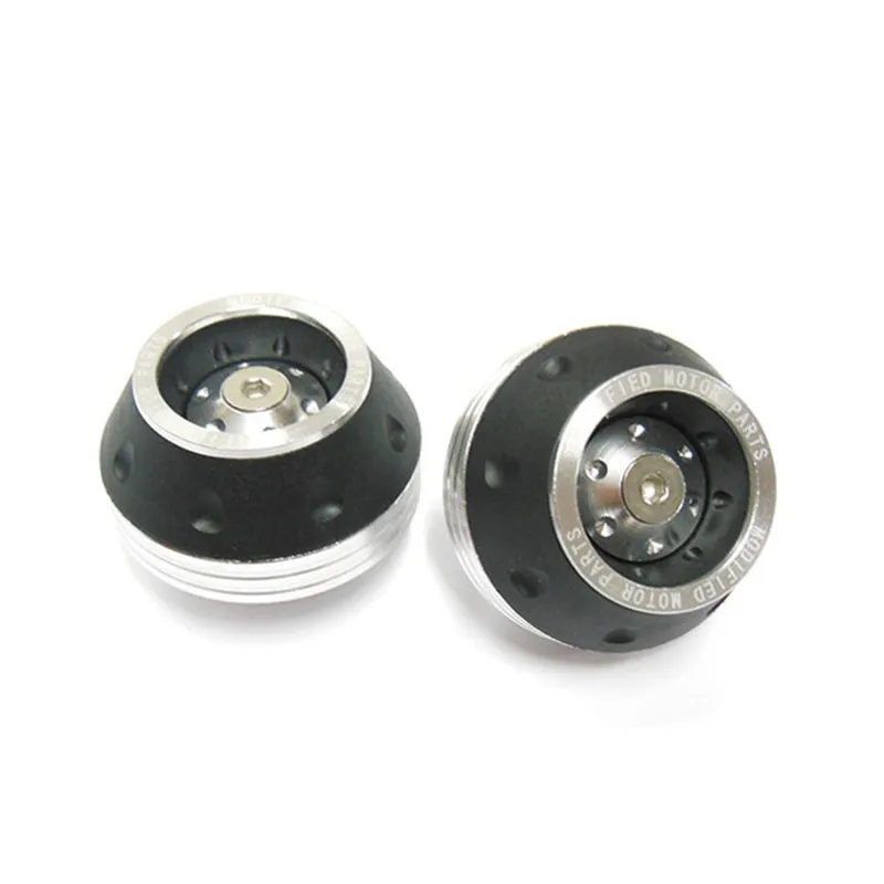 moto protection motorbike crash pad for kawasaki motorcycle protect falling protectors CNC aluminum alloy scooter wheel pads