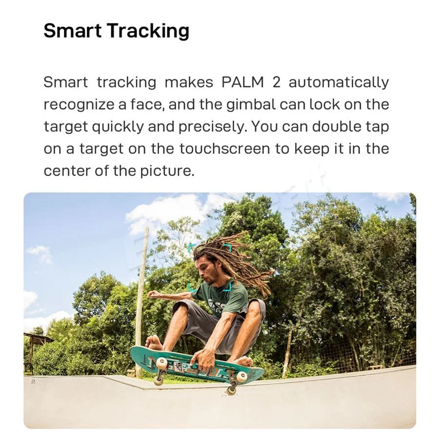 FIMI PALM 2 3-Axis Handheld Gimbal Camera Stabilizer 128° Wide Angle FPV 4K 100Mbps WiFi 308 Min Noise Reduction MIC Smart Track FIMI PALM 2 3-Axis Handheld Gimbal Camera Stabilizer 128° Wide Angle FPV 4K 100Mbps WiFi 308 Min Noise Reduction MIC Smart Track