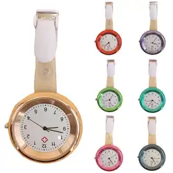 Модные медицинские часы медсестры циферблат с арабскими цифрами аналоговые кварцевые клип на спроектированные унисекс докторские часы