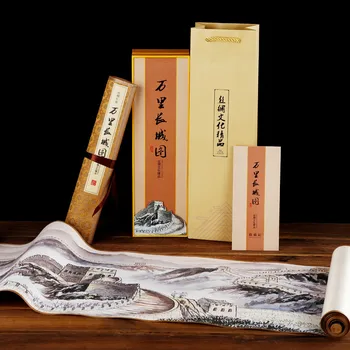

Landscape Scroll Painting Great Wall Living Room Office Decorations