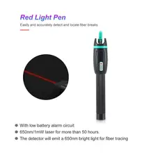 KFL-11P 10 мВт ручка Тип Красный светильник Визуальный дефектоскоп красный светильник ручка тестер волоконно-оптического кабеля волоконно-оптический инструмент