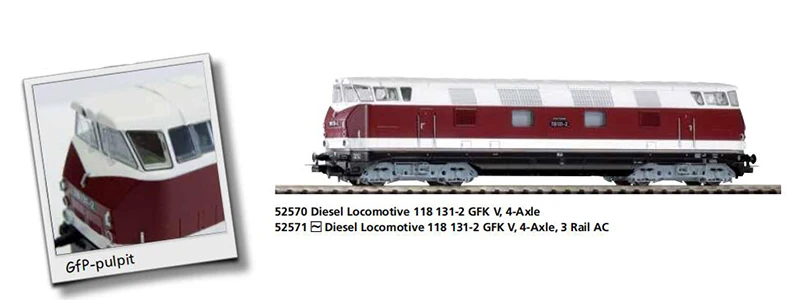 HO 1: 87 немецкая модель поезда Европейский 52570 BR118 дизельный локомотив немецкая национальная железная дорога четвертое поколение
