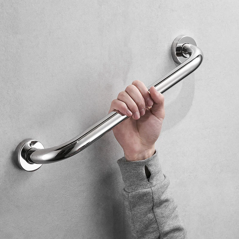 Bathroom Handrail Bathroom Safe Grab Bar 30/40/50CM Antqiue Bronze Brass Toilet Handrail Grab Bar Shower Safety Support Handle EL89