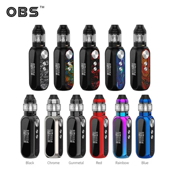 

Original OBS Cube VW Kit with Mesh Tank 3000mAh Battery 80W Max Output & 2ml/4ml OBS Cube Tank 0.2ohm Coil Vs Drag 2/Luxe Vape