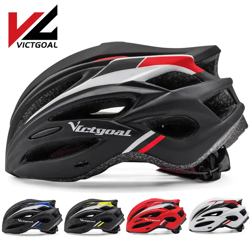 Victgoal Casco De Bicicleta Ultraligero Para Hombre Y Mujer Luz Led Con Visera De Cascos Certificado Cpsc Ciclismo De Carretera De Montana Casco Para Bicicleta Aliexpress