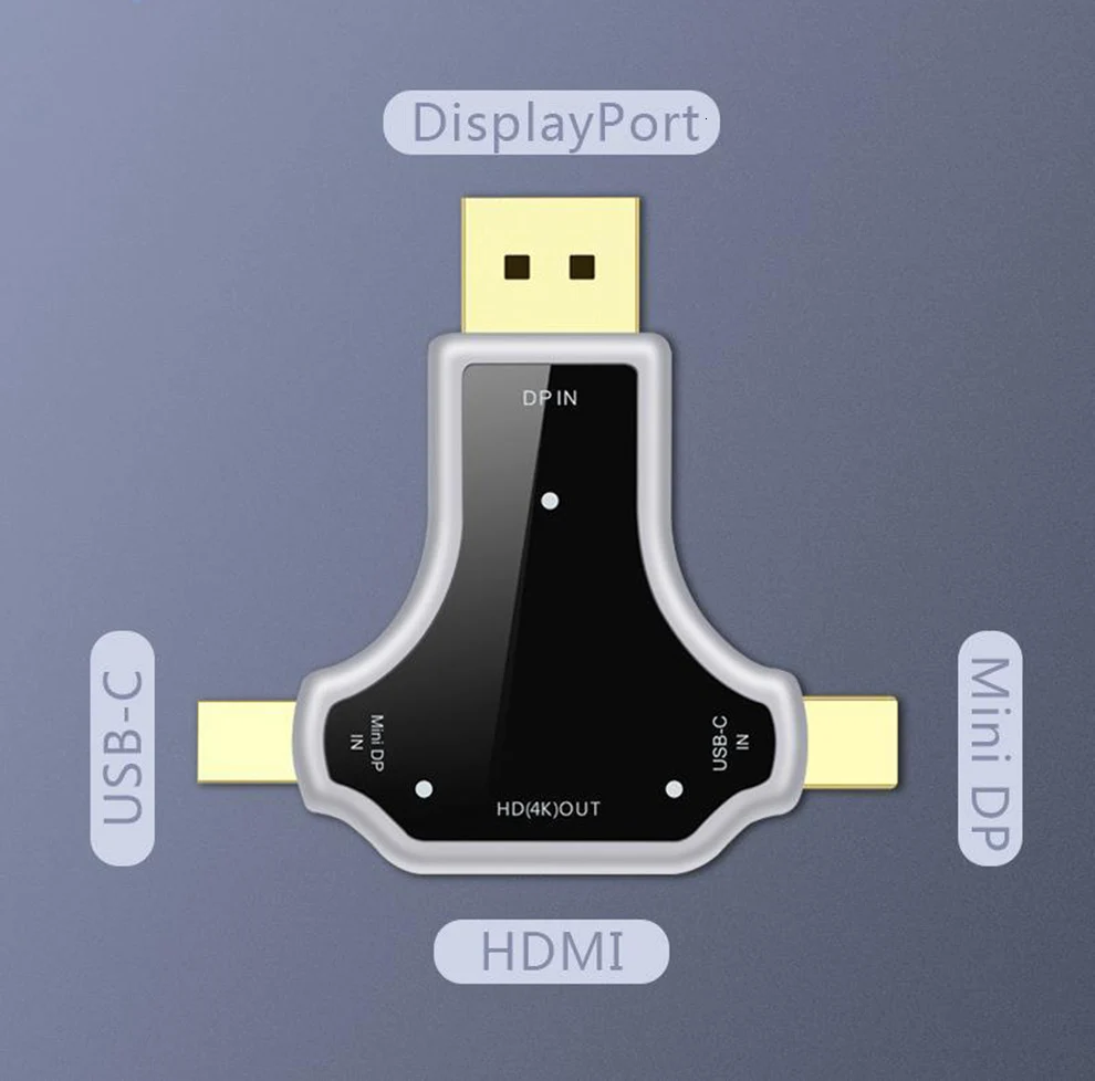 SeenDa type C на Hdmi головка для переноса 4k* 2k адаптер Usb C Mini Dp на Hdmi мобильный телефон передачи с светодиодный дисплеем