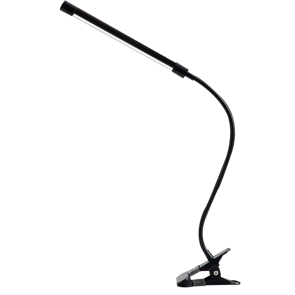 

Dimming Home Reading Desk Lamp 360 Degree Rotating 3 Modes Energy Saving LED Light Clip On Aluminum Eye Protection Office