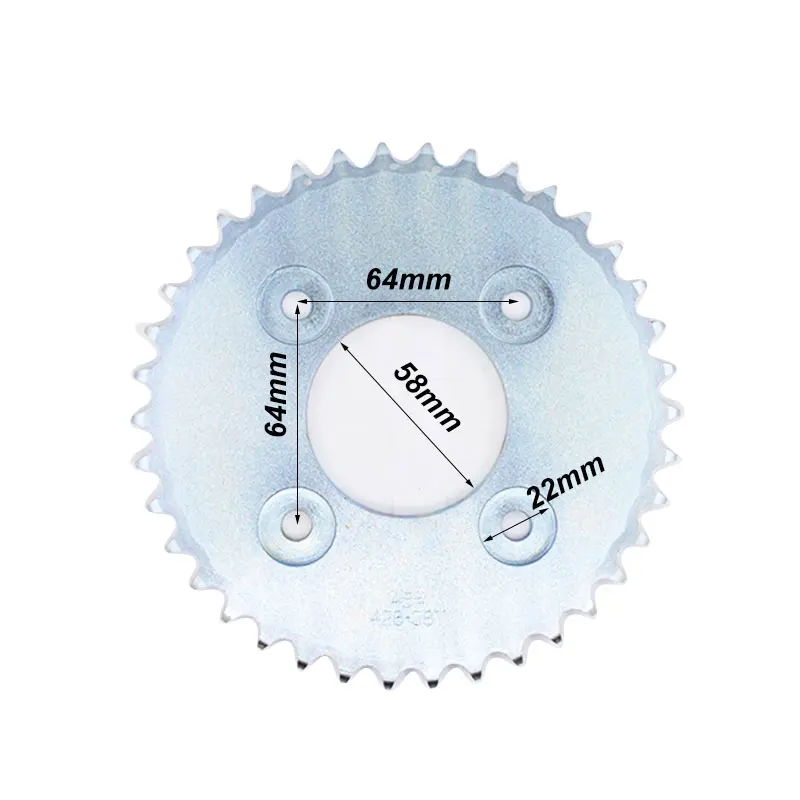 Motorcycle Rear Sprocket Chain 428H 104L 14T/38T for Honda WAVE100 WIZ100 SDH100-42 SDH100-43 SDH100-45