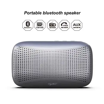 

Portable Bluetooth Speaker Q7 HIFI sound quality Speaker built-in 680mah battery support FM and TF card for outdoor activities
