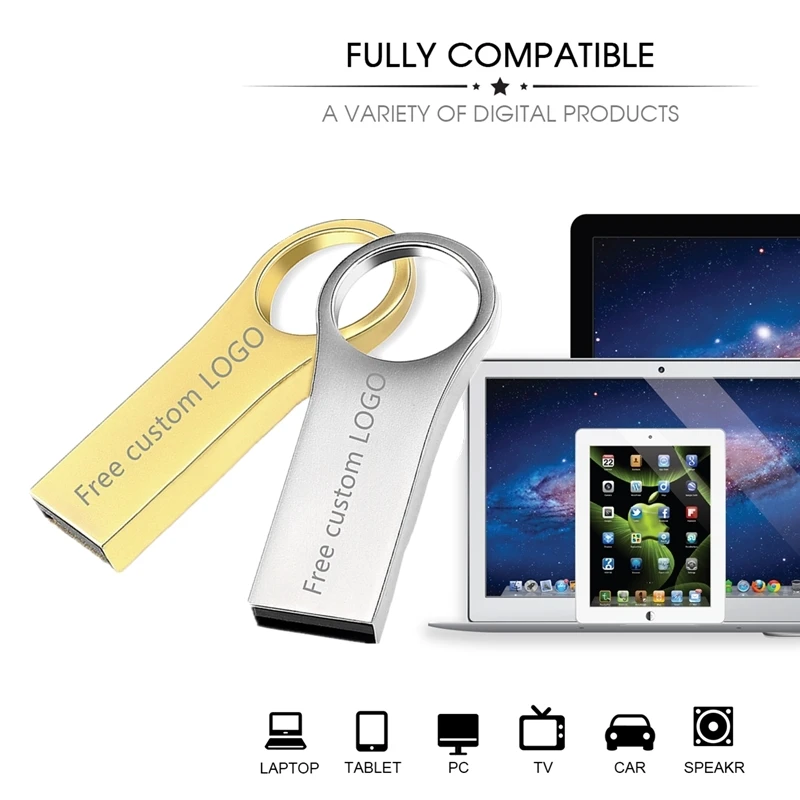 Флешка 16 Гб супер модный диск usb металлический флеш-накопитель 128 ГБ 32 ГБ usb-носитель 4 ГБ флеш-накопитель 64 ГБ 8 ГБ подарки Бесплатный Пользовательский логотип