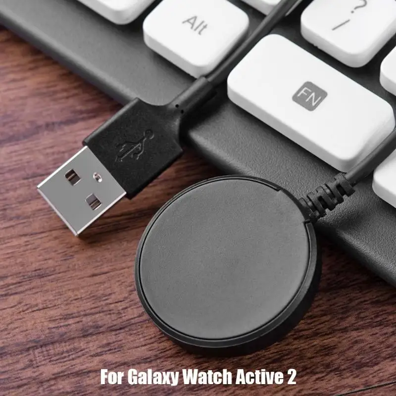 Зарядка через usb кабель Зарядное устройство Мощность адаптер для samsung Galaxy часы активное 2(40 мм 44) smart Watch