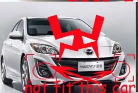 2011 2012 2013 год фары для Mazda 3 мазда3 дневного света axela автомобильные аксессуары светодиодный DRL фары для мазда3 противотуманные фары