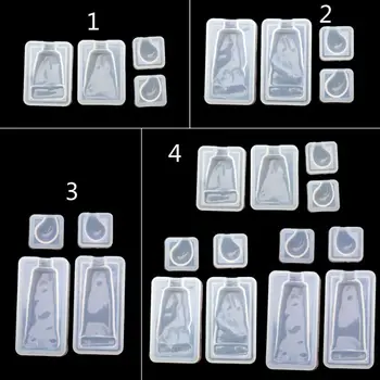 

2019 New Squeezed Pigment Paint Tube Pendant UV Epoxy Resin Silicone Mold DIY Jewelry Tools