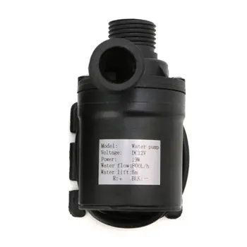 

Ultra Quiet Mini DC12/24V 800L/H Brushless Motor Submersible Water Pump Electric Heat Resistant
