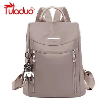 

Women Backpack Oxford Bags Female Large Capacity School Bags for Girls Multifuction Double ZipperTravel Bagpack 2020 Sac A Dos