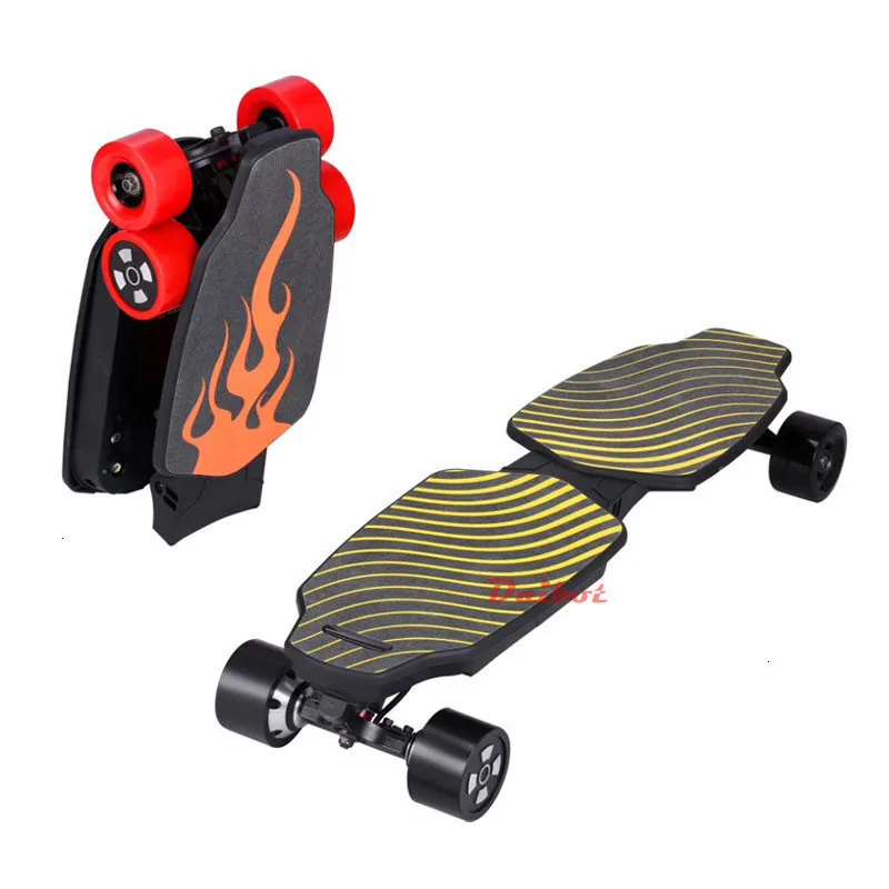Daibot Four Wheel Electric Scooter Electric Scooters 500W 24V Foldable Electric Skateboard With Bluetooth Speaker For Adult      (5)