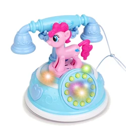 Rétro Enfants Téléphone Jouet Téléphone Éducation Précoce Histoire Machine Bébé Téléphone Imité Téléphone Jouets Pour Enfants Jouets Musicaux 
