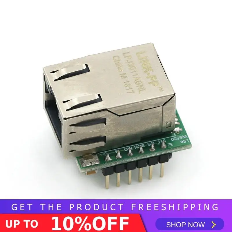 Умная электроника USR-ES1 W5500 чип SPI в LAN/Ethernet конвертер TCP/IP мод