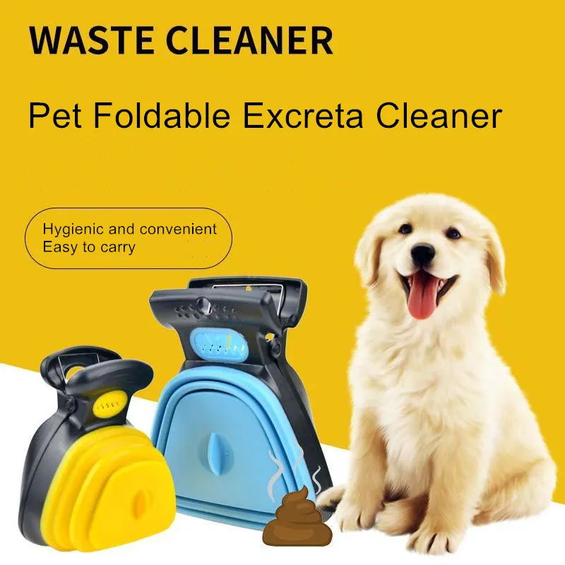 Excreta-Cleaner Poop-Scoop Clean-Pick-Up Foldable Travel Dog-Pet