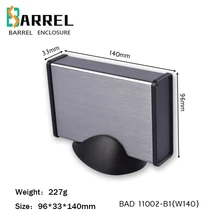 140*96*33 мм алюминиевый корпус для установки электроники корпус промышленности Электрическое Измерительное Оборудование выходной переключатель распределительный корпус