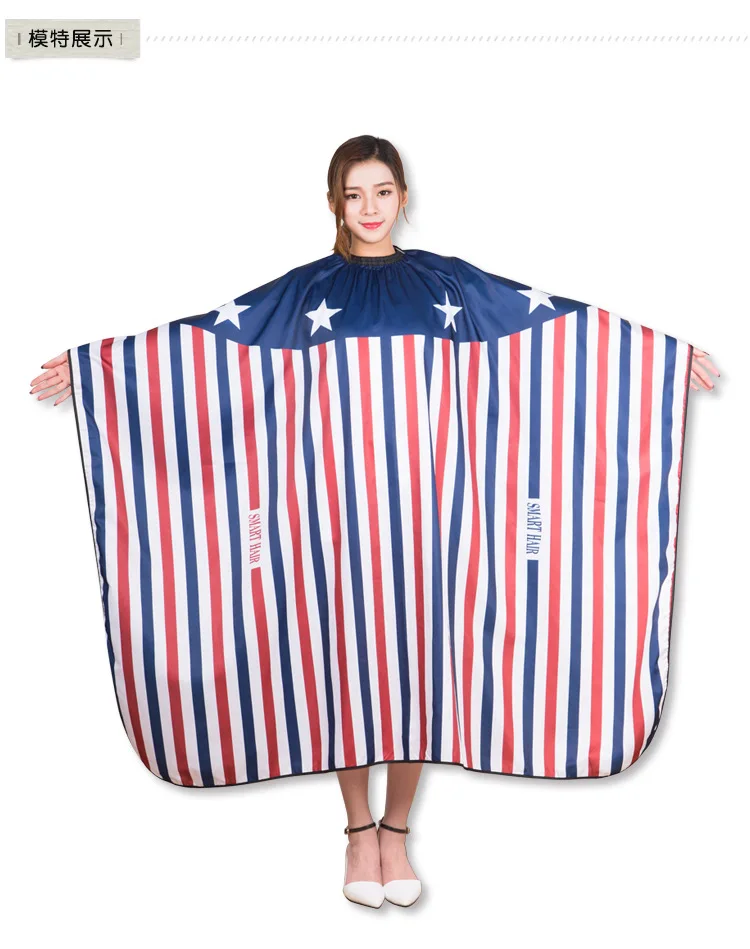 Салонная стрижка для волос Wai Cloth Стрижка волос профессиональная одежда Phi оптом стиль ретро Европа и Америка фартук воды