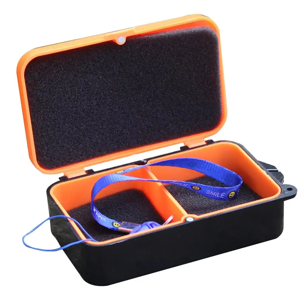 Portable Fishing Worm Box Earthworm Red Worm Fishing Bait Tackle Alive