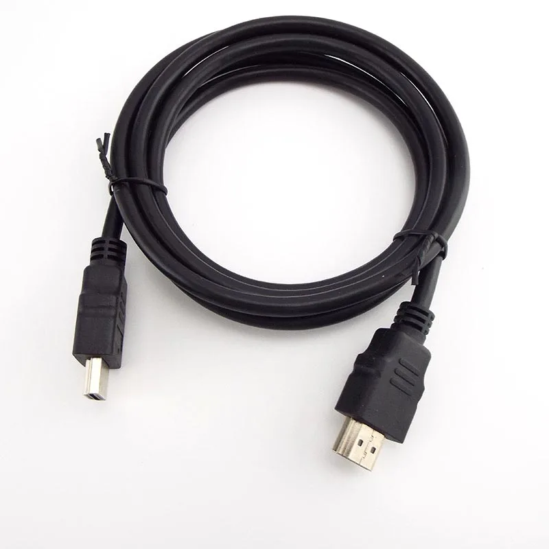 1 5 м HDMI-совместимый кабель Версия 4 HD 720 1080P соединитель Адаптер провод ПК ТВ черный