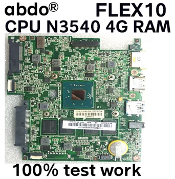 

Abdo BM5338 motherboard for FLEX10 FLEX 10 notebook motherboard 5B20G94327 CPU N3540 4G RAM 100% test work