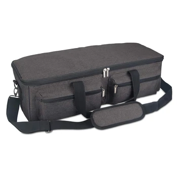 

Carrying Bag Compatible with Cricut Explore Air 2, Storage Tote Bag Compatible with Silhouette Cameo 3 and Supplies Black