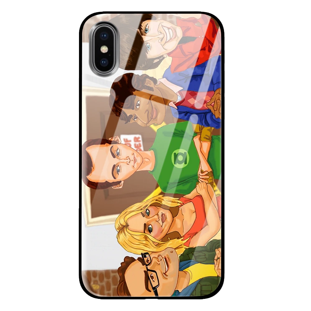 7 Роскошные Чехлы Big Bang Theory из закаленного стекла для samsung Galaxy S10 S8 S9 Plus Note 8 9 - Цвет: 7